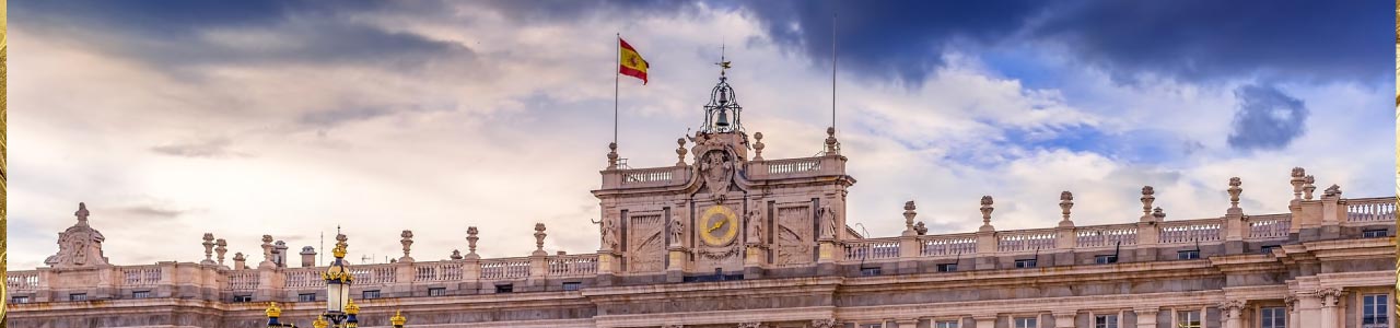 Palácio da espanha, representando o local de origem do sobrenome Rodrigues