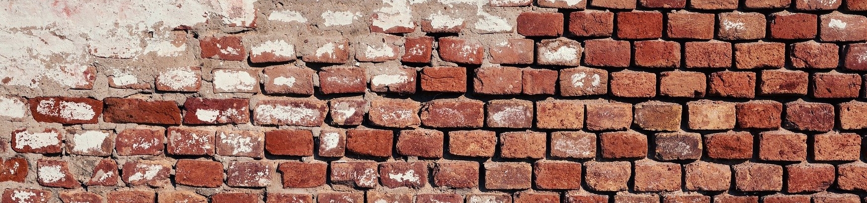 Imagem de um muro de tijolos.