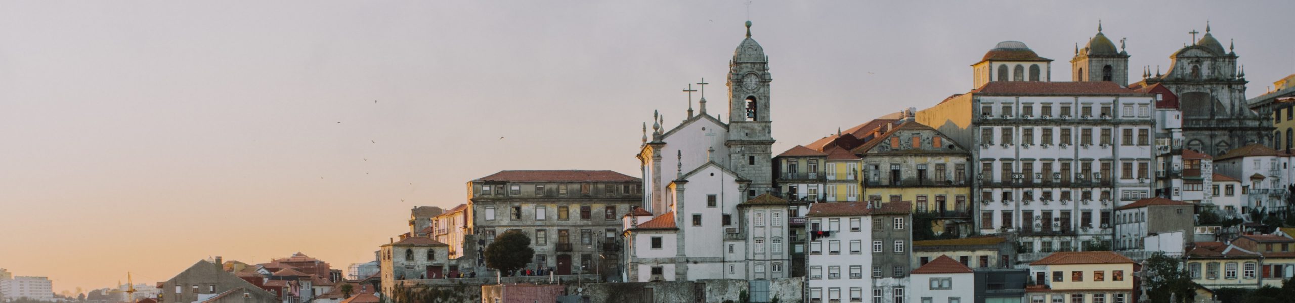 Vista da cidade do Porto, em Portugal.