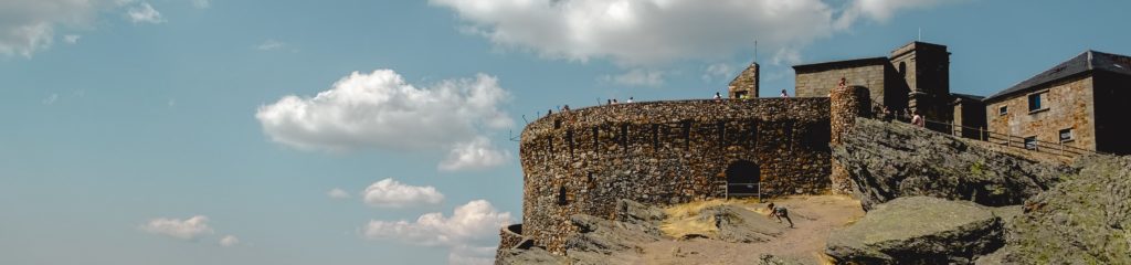 Mirante em Peña de Francia, na província de Salamanca, na Espanha