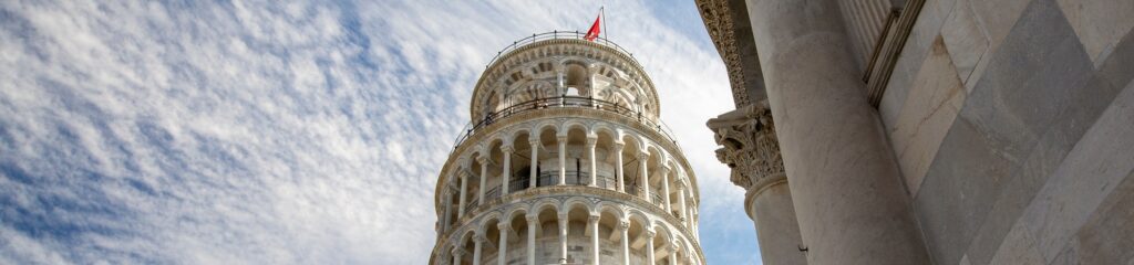 Torre de Pisa, em Pisa, Itália