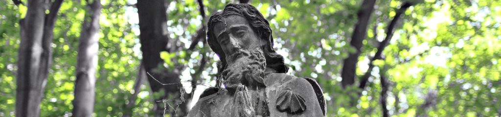 Estátua de Santiago Maior, um dos apóstolos de Jesus