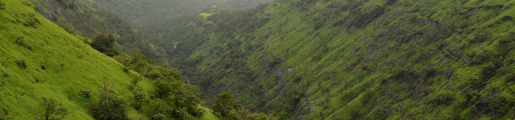 Vale na região de Igatpuri, na Índia