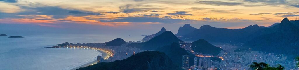 Vista panorâmica do Rio de Janeiro