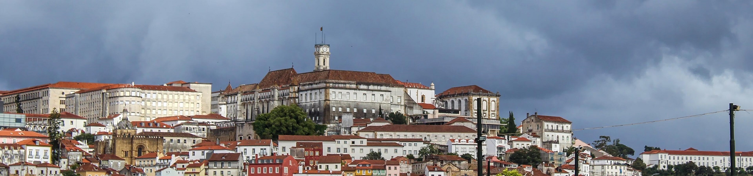 Vista da cidade de Coimbra, em Portugal