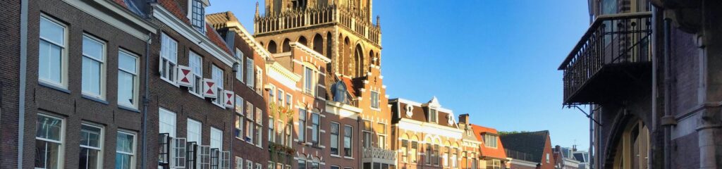 Vista da cidade de Utrecht, na Holanda