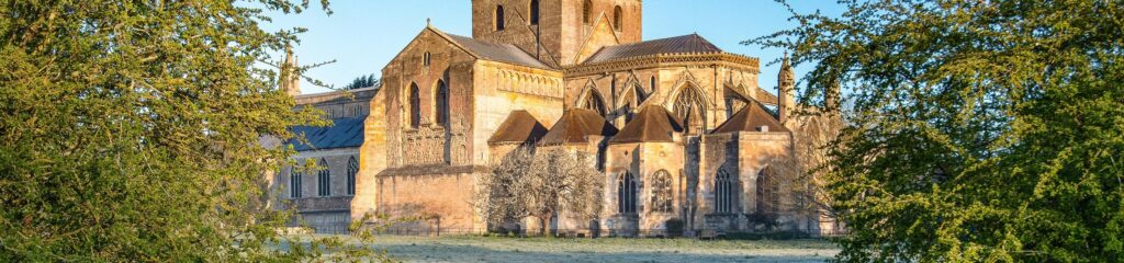 Abadia de Tewkesbury, na Inglaterra