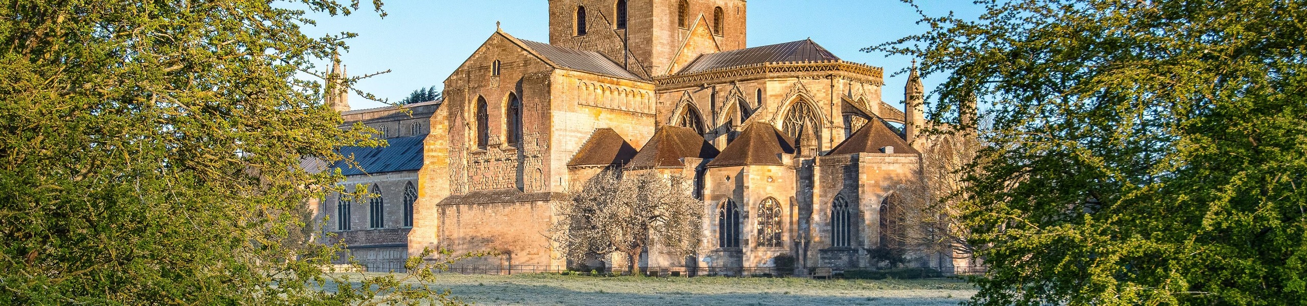 Abadia de Tewkesbury, na Inglaterra