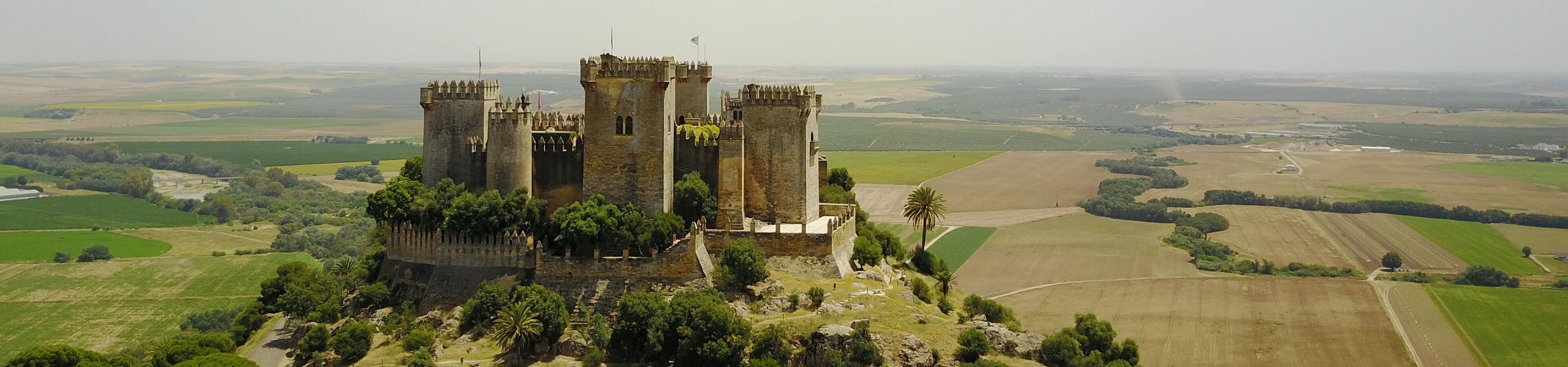 Castelo de Almodóvar del Río, na província de Córdoba, Espanha
